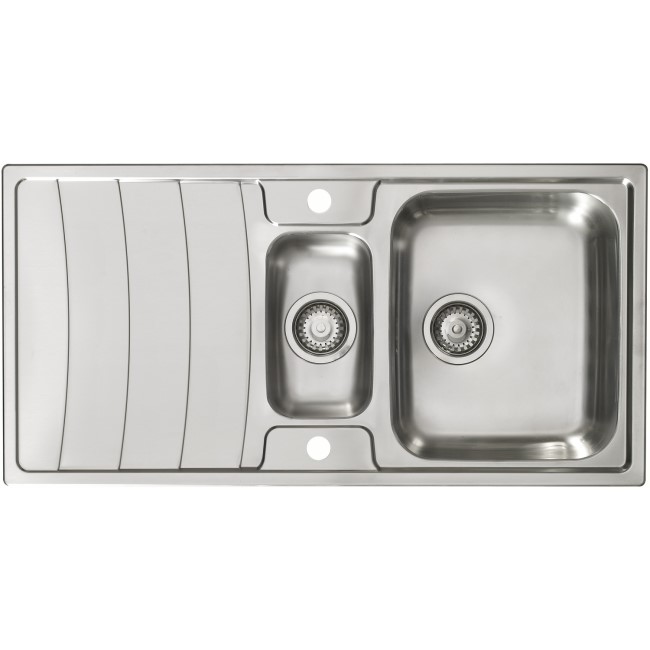 Astracast WW1050HXB Wave 1.5 Bowl Stainless Steel Sink