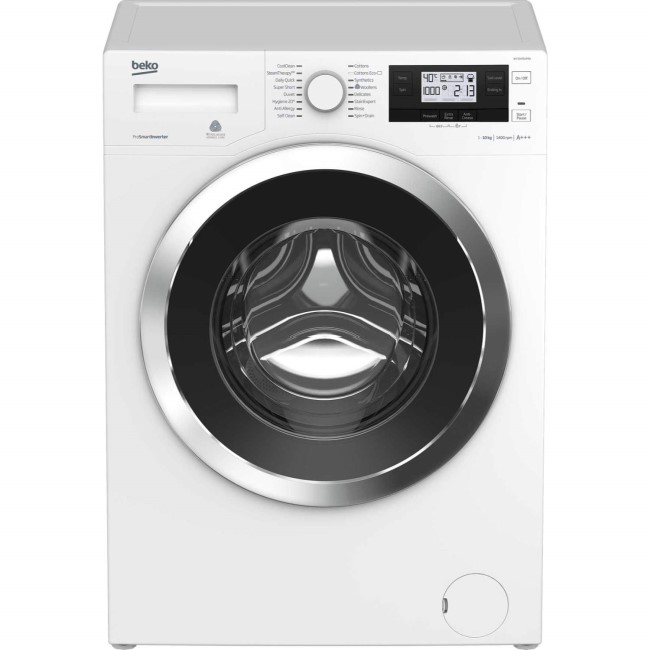 Beko WY104764MW 10kg 1400rpm Freestanding Washing Machine White