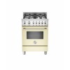 Bertazzoni X604MFECR Professional Series 60cm Dual Fuel Cooker - Cream