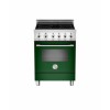 Bertazzoni X60INDMFEVE Professional Series 60cm Electric Cooker With Induction Hob - Green