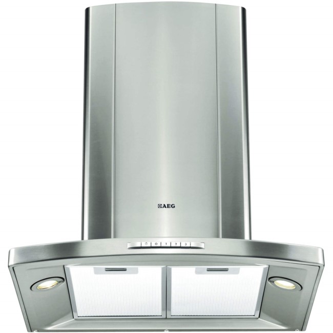 AEG X76263MD2 Low Profile 60cm Chimney Cooker Hood Stainless Steel