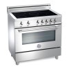 Bertazzoni X90INDMFEX Professional Series 90cm Electric Range Cooker With Induction Hob - Stainless