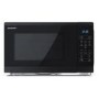 Sharp 25L 900W Digital Solo Microwave - Black