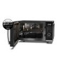 Sharp 25L 900W Digital Combination Flatbed Microwave - Black