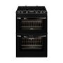 Zanussi ZCI68300BA Black 60cm Double Oven Electric Cooker With Induction Hob