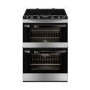 GRADE A2 - Zanussi ZCI68300XA Stainless Steel 60cm Double Oven Electric Cooker With Induction Hob