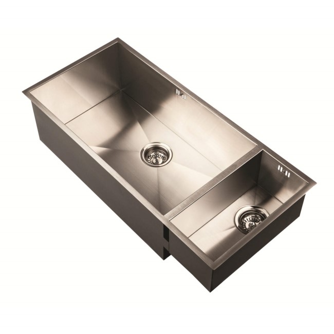 1810 Sink Company ZU/5/IF/S/BBR/026 ZENUNO 5I-F  1.0 Bowl Inset Stainless Steel Sink Left Hand Drainer