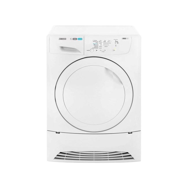 Zanussi ZDC8202P LINDO300 White 8kg Freestanding Condenser Tumble Dryer