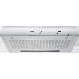 Zanussi ZHT630W 60cm Wide Conventional Hood in White