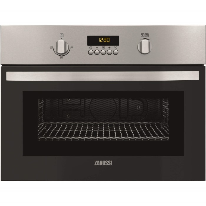 Zanussi ZKG44500XA Compact Height Builtin Microwave With Grill