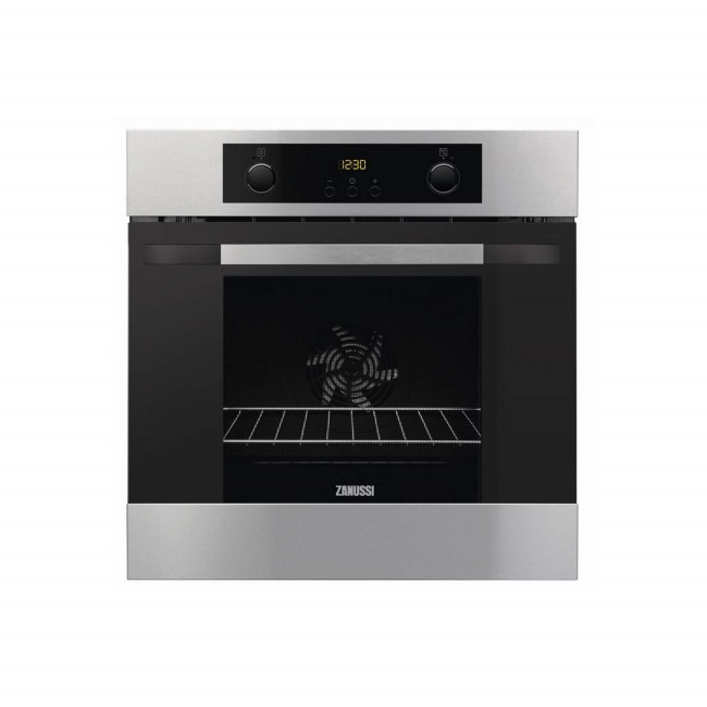 Zanussi ZOA35502XD Electric Built-in Single Oven - Stainless Steel With Anti-fingerprint Coating