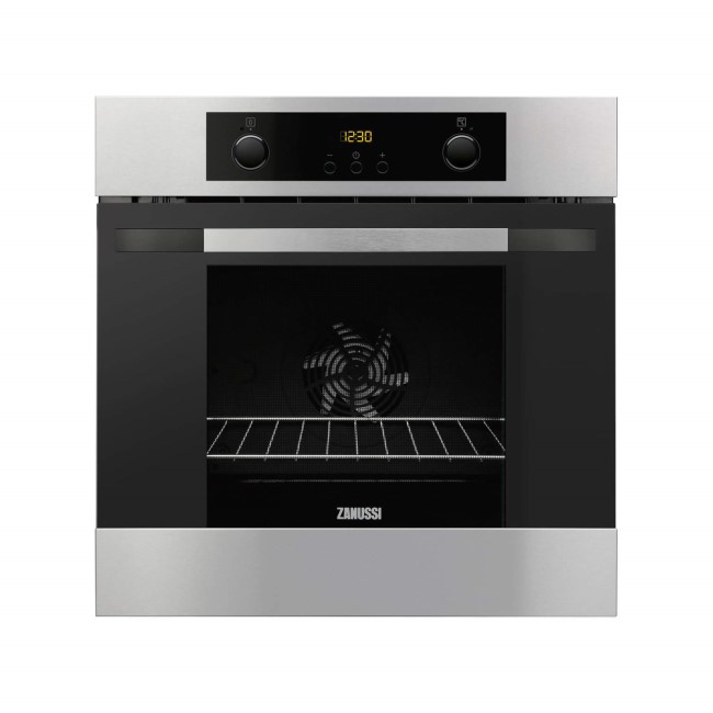 GRADE A1 - As new but box opened - Zanussi ZOA35802XD Electric Built-in Single Oven - Stainless Steel With Anti-fingerprint Coating