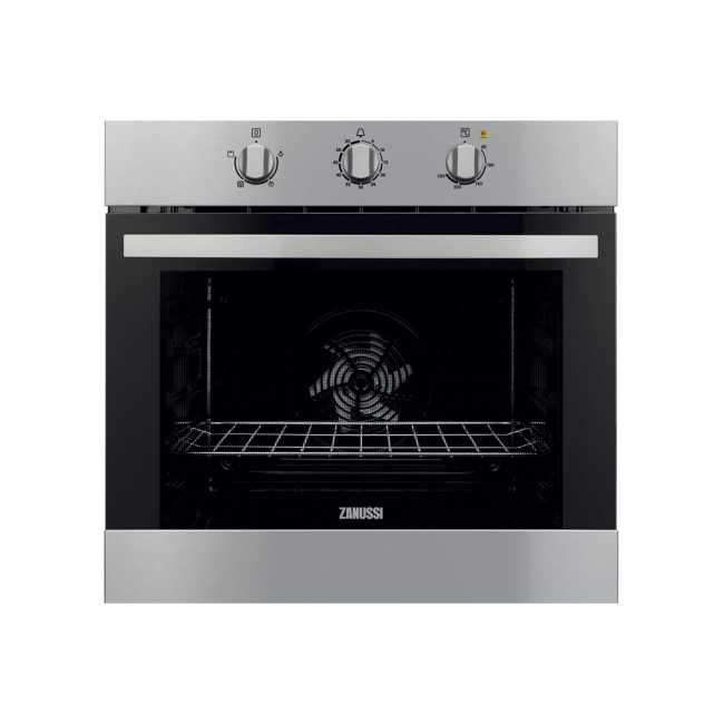Zanussi ZOB31301XK Electric Built-in Single Oven In Stainless Steel With Anti-fingerprint Coating