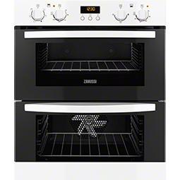 Zanussi ZOF35511WK White Electric Built-under Multifunction Double Oven