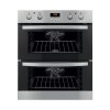 Zanussi ZOF35712XK Stainless Steel Electric Built-under Multifunction Double Oven