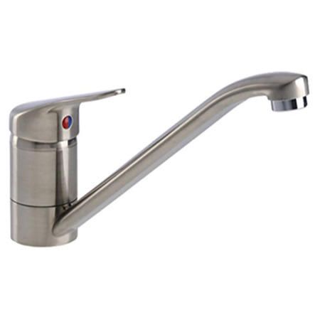 Zoom ZP1021 Hilton Single Lever Brushed Nickel Mixer Tap