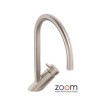 Zoom ZP1043 Diagon Single Lever Stainless Steel Mixer Tap
