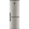 Zanussi ZRB23200XA Frost Free Freestanding Fridge Freezer -  Silver With Antifingerprint Stainless Steel Doors