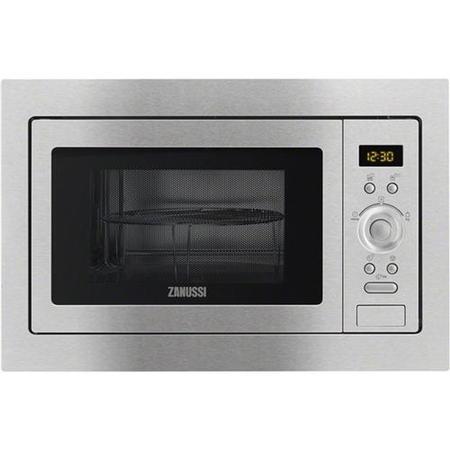 GRADE A1 - Zanussi ZSG25224XA Built-in Microwave With Grill Antifingerprint Stainless Steel