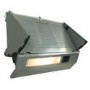 GRADE A1 - electriQ 60cm Fully Integrated Cooker Hood Grey -  5 Year warranty