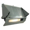 GRADE A1 - electriQ 60cm Fully Integrated Cooker Hood Grey -  5 Year warranty