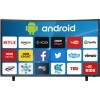 GRADE A2 - electriQ 65&quot; Curved 4K Ultra HD LED Android Smart TV with Freeview HD