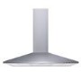 GRADE A3 - electriQ 90cm Traditional Chimney Cooker Hood in Stainless Steel