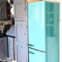 Refurbished electriQ eq6040retroblue Freestanding 244 Litre 60/40 Frost Free Fridge Freezer Blue
