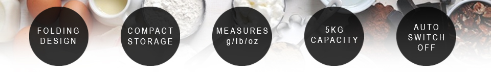Folding Scales features