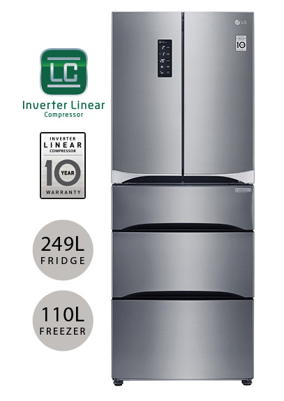 LG GB6140PZQV fridge freezer