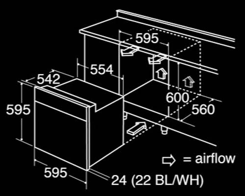 SC612SS dimensions