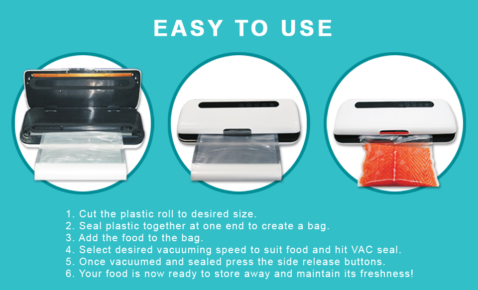 vacuum sealer how to use