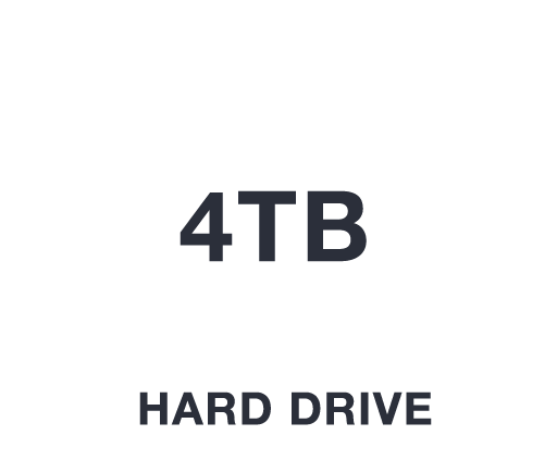 4TB Hard drive