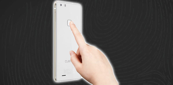 Cubot S550 secure fingerprint scanner