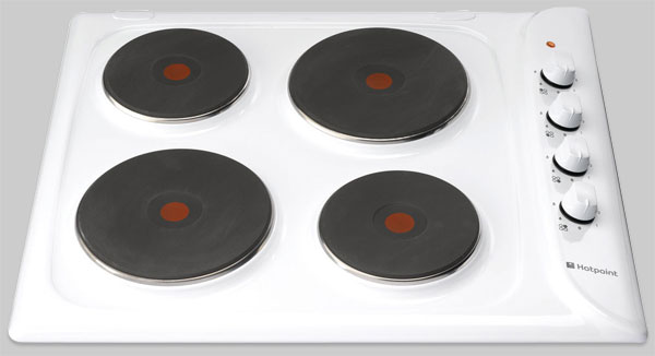 Hotpoint E604W sealed plate hob