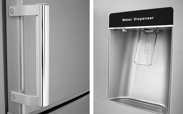 Fridgemaster MC55244D combi fridge freezer A+ energy rating