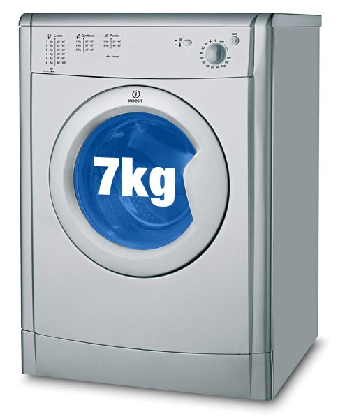 Indesit IDV75S Tumble Dryer with 7kg capacity