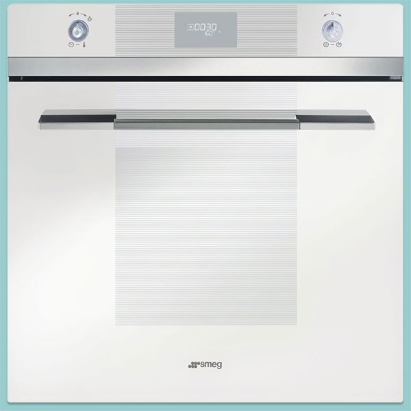 Smeg SFP109B Linea single oven in white