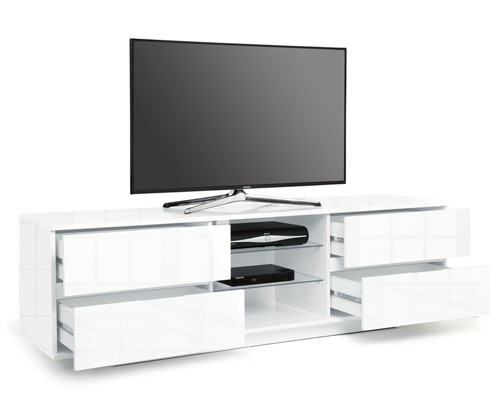 Avitus white TV cabinet