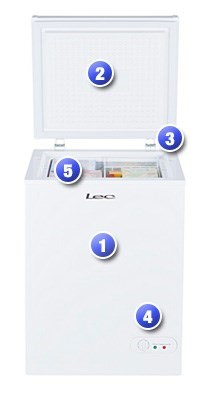 CF100LW Chest Freezer