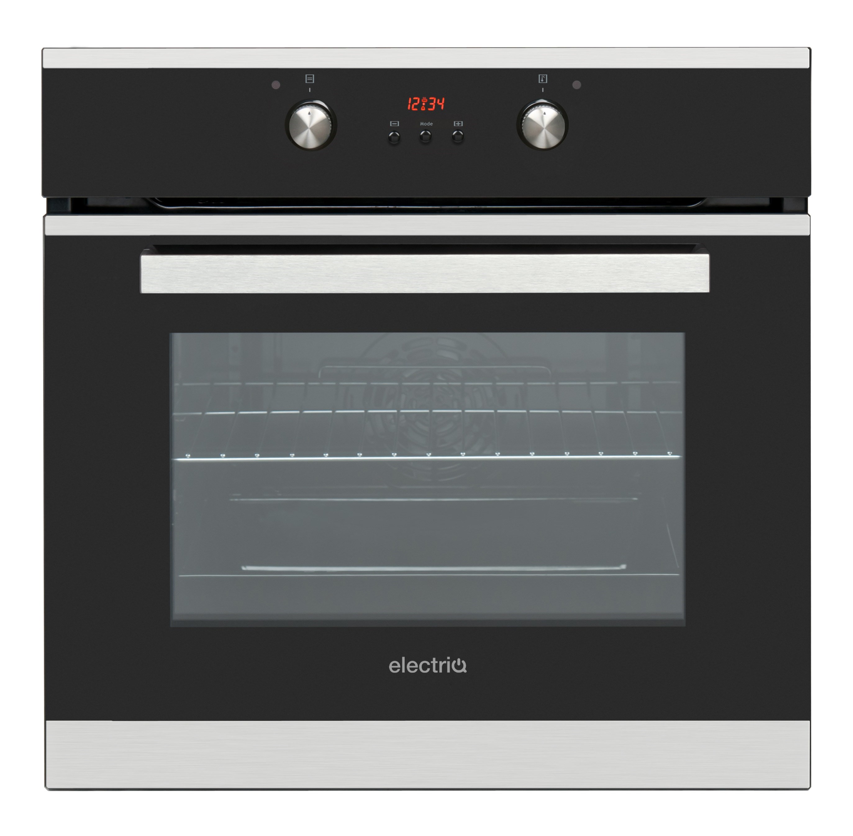 electriQ 60cm Electric Builtin Multifunction Stainless Steel Oven