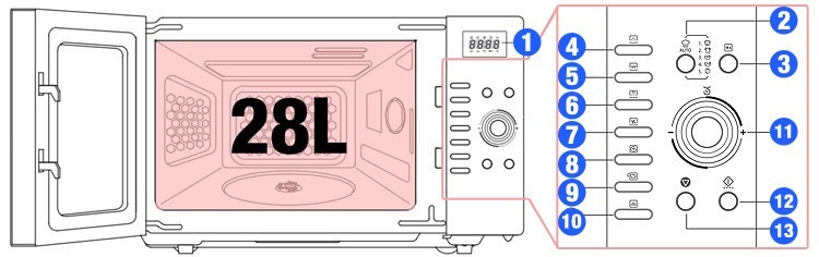 KOC9Q3T microwave oven