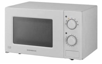 KOR6L77 white mechanical microwave