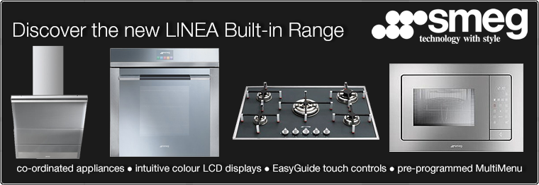 Discover the Linea Built-in range from Smeg