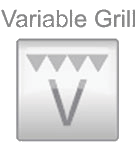 Variable grill