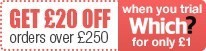 Which? FREE DELIVERY offer