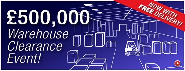 £500,000 Warehouse Clearance Event