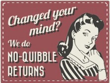 No Quibble Returns