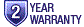 Warranty : 2 years
