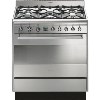 Smeg 80cm Cooker with Multifunction Oven and Gas hob